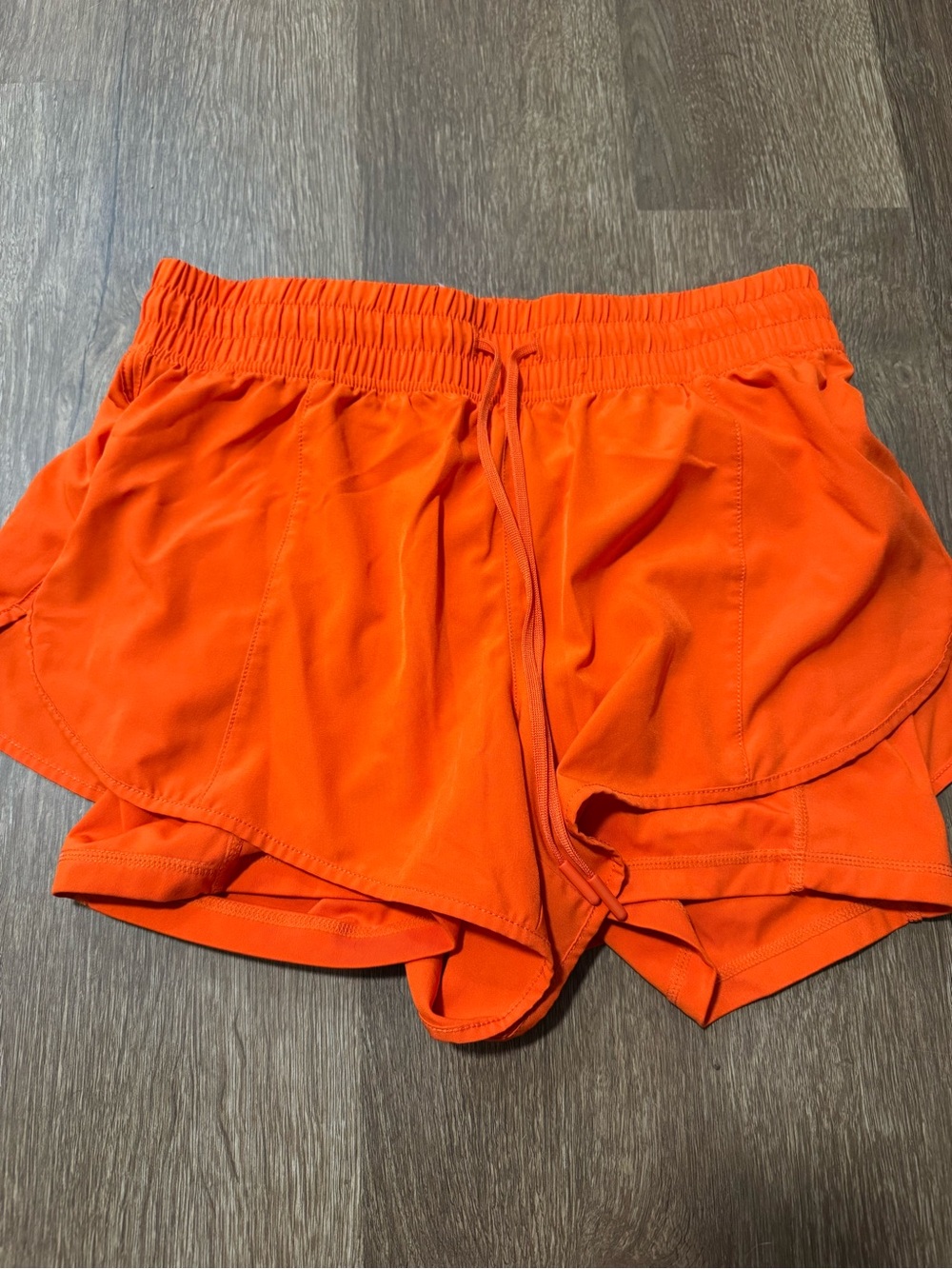 90 Degree Lightstreme Alpine 2 in 1 Shorts Athletic Orange Size Small